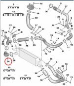 SP 0382LE - Intercooler Hose